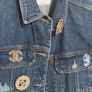 Custom Chanel Jean Jacket